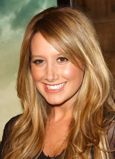 Side Swept Blonde Hairstyle Prom