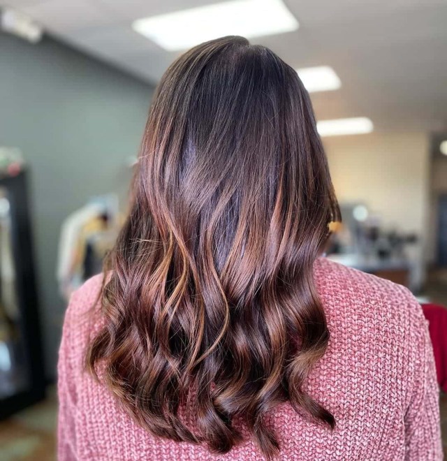 long hairstyle with soft waves