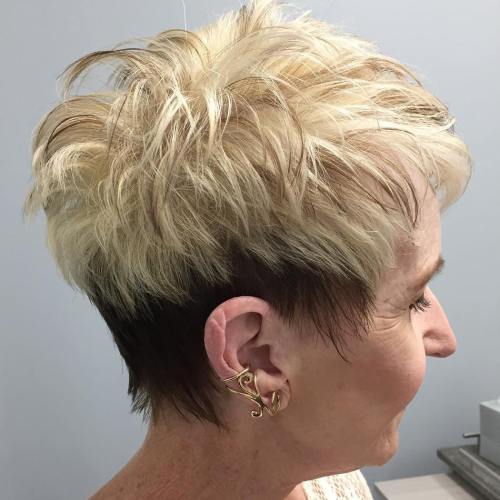 14 Cool Two-tone Hair Styles & Trendy Hair Color Ideas
