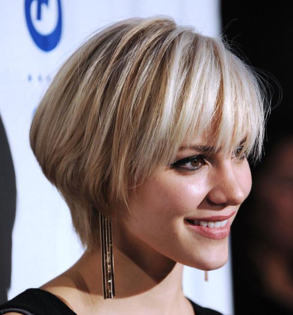 Short Hair Cool Bang