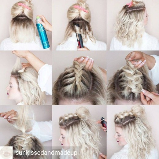 20 Fabulous Half Up Half Down Hairstyles (Easy Step by Step Hair Tutorials) 20 Fabulous Half Up Half Down Hairstyles (Easy Step by Step Hair Tutorials)