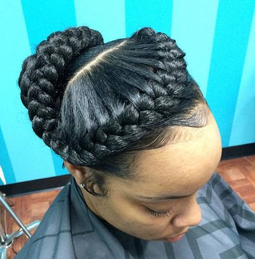 20 Gorgeous Goddess Braid Hairstyles