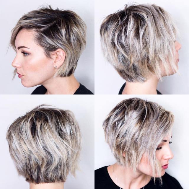 20 Hottest Short Hairstyles, Short Haircuts for Women textured bob haircut