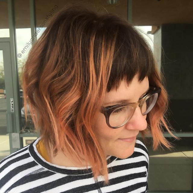 20 Hottest Short Hairstyles, Short Haircuts for Women balayage bob hair style