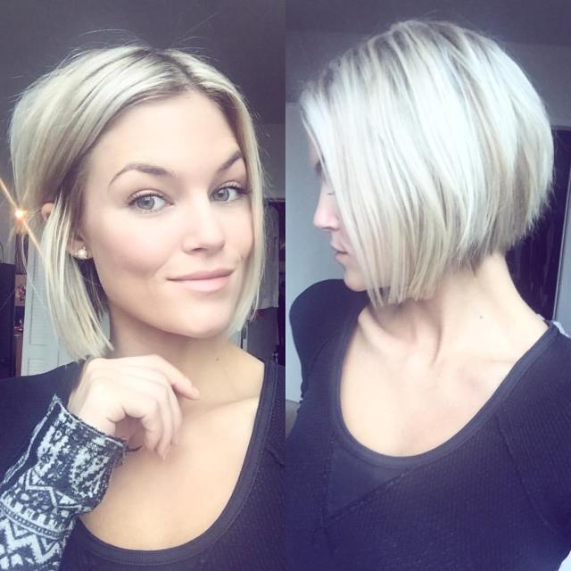 20 Hottest Short Hairstyles, Short Haircuts for Women cute short blonde bob hairstyle