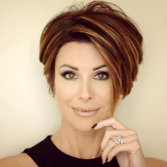 20 Hottest Short Hairstyles, Short Haircuts for Women short hairstyle for women over 50