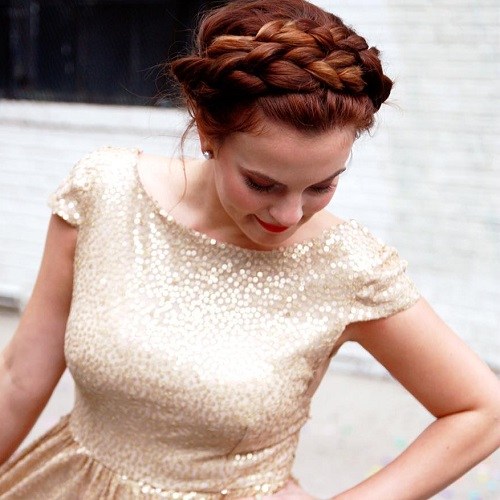 20 Lovely Milkmaid Braid Hairstyle Designs 20 Lovely Milkmaid Braid Hairstyle Designs