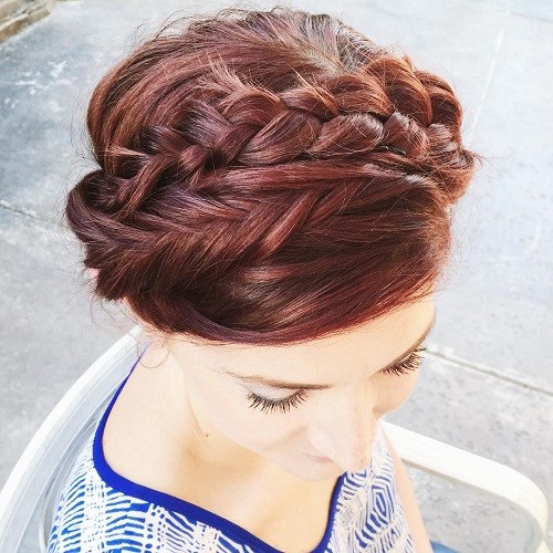 20 Lovely Milkmaid Braid Hairstyle Designs 20 Lovely Milkmaid Braid Hairstyle Designs