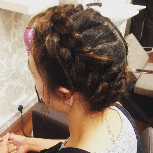 20 Lovely Milkmaid Braid Hairstyle Designs 20 Lovely Milkmaid Braid Hairstyle Designs