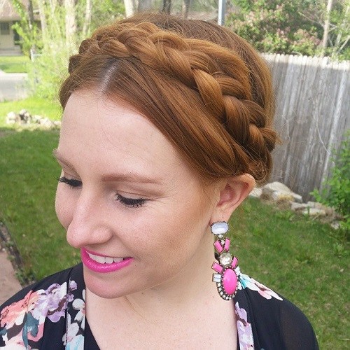 20 Lovely Milkmaid Braid Hairstyle Designs 20 Lovely Milkmaid Braid Hairstyle Designs