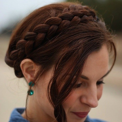 20 Lovely Milkmaid Braid Hairstyle Designs 20 Lovely Milkmaid Braid Hairstyle Designs