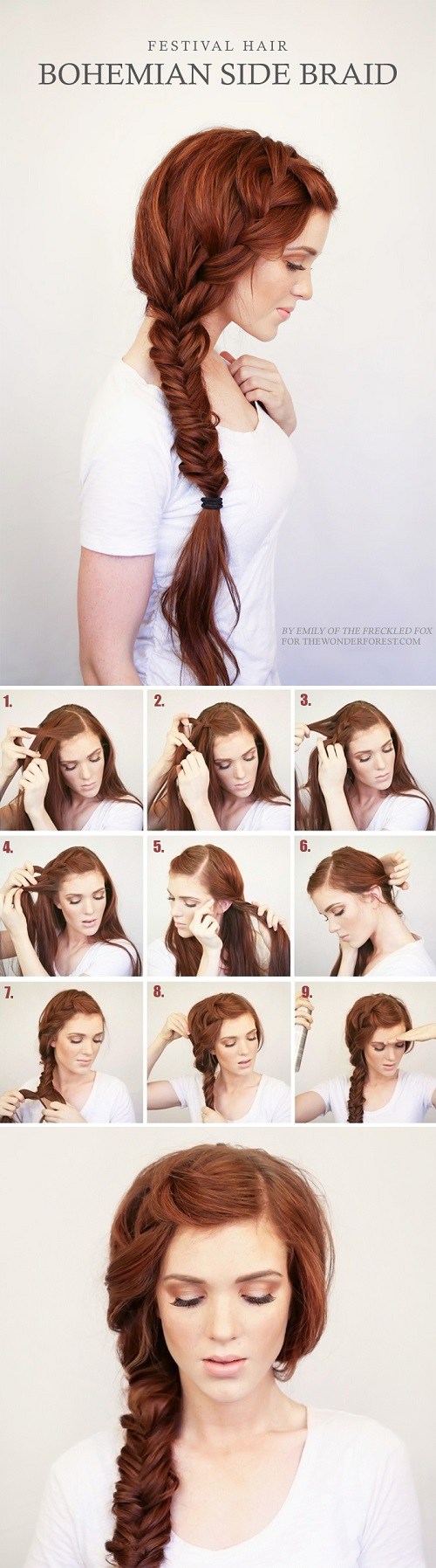 20 Simple Hair Tutorials for Medium and Long Hair 20 Simple Hair Tutorials for Medium and Long Hair