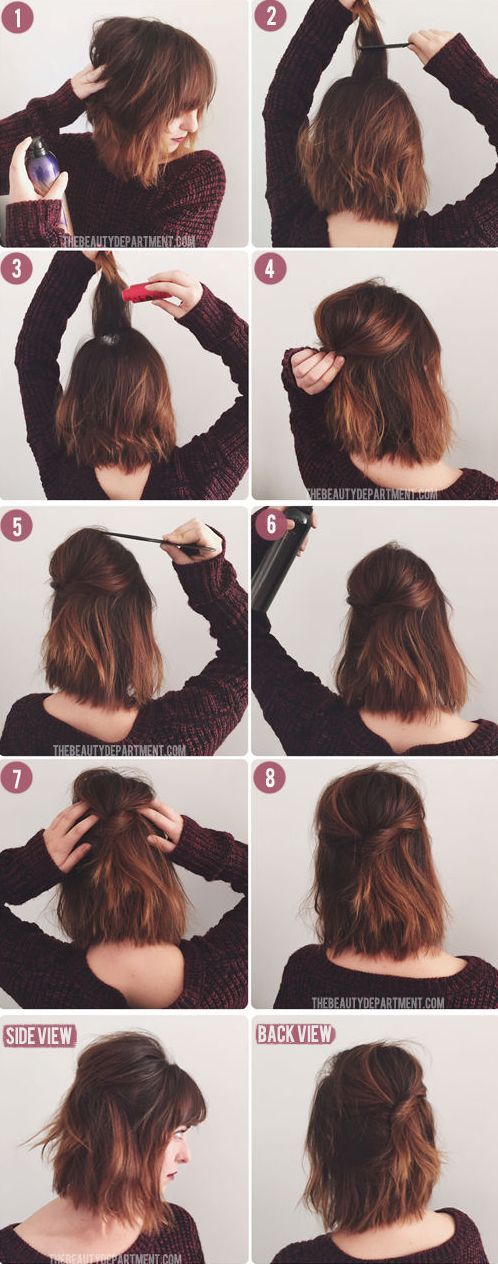 20 Simple Hair Tutorials for Medium and Long Hair 20 Simple Hair Tutorials for Medium and Long Hair