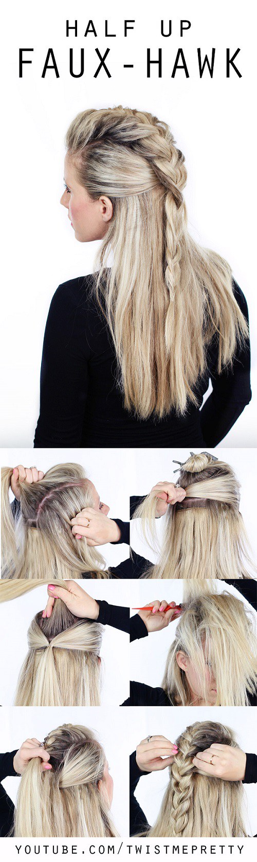 20 Simple Hair Tutorials for Medium and Long Hair 20 Simple Hair Tutorials for Medium and Long Hair