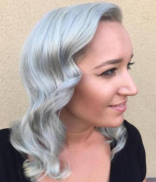 20 Ways to Show Sliver and White Hair for Spring 20 Ways to Show Sliver and White Hair for Spring