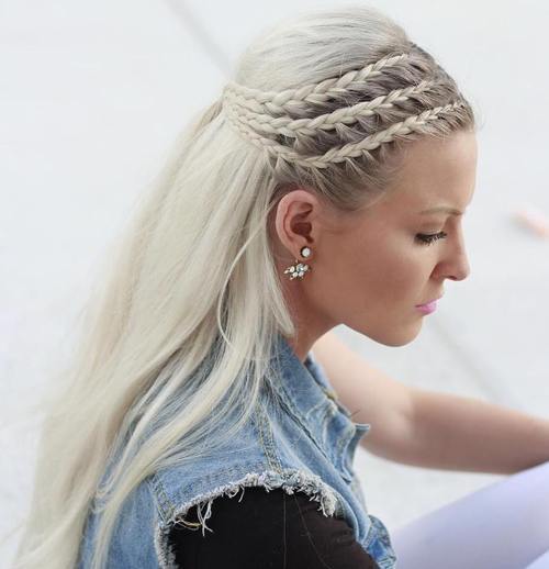 20 Ways to Show Sliver and White Hair for Spring 20 Ways to Show Sliver and White Hair for Spring