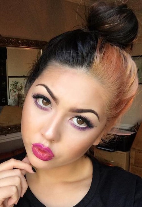 20 Ways to Style Pretty Two-tone Hairstyles 20 Ways to Style Pretty Two-tone Hairstyles