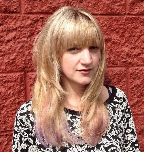 Cute, Effortless Long Hairstyles with Bangs and Layers