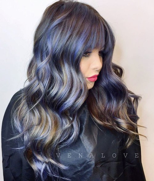 Cute, Effortless Long Hairstyles with Bangs and Layers