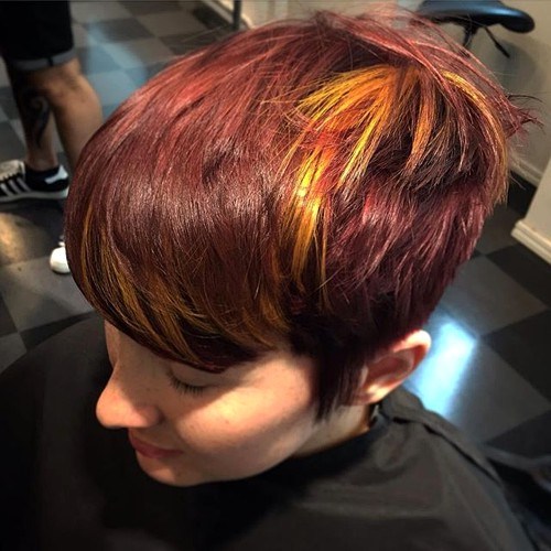 20 Red Hairstyles and Haircuts Ideas
