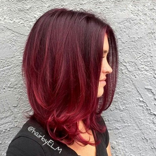 Red Hairstyles and Haircuts Ideas