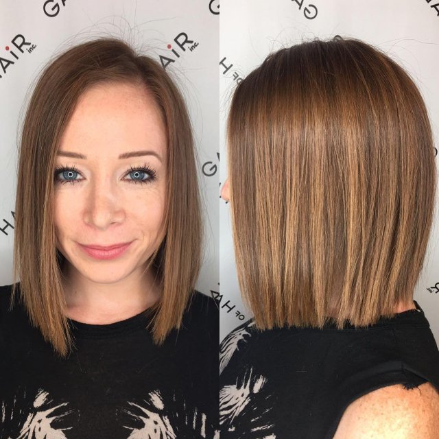 22 Amazing Blunt Bob Hairstyles You'd Love to Try This Year! sleek bob hairstyle
