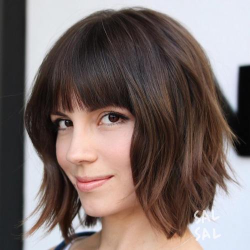 22 Chic Bob Hairstyles with Bangs We Love 22 Chic Bob Hairstyles with Bangs We Love