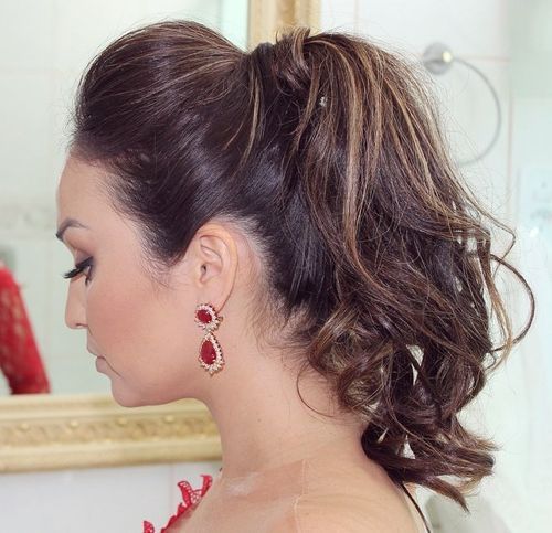 50  Pretty Easy Messy Ponytail Hairstyles You Can Try