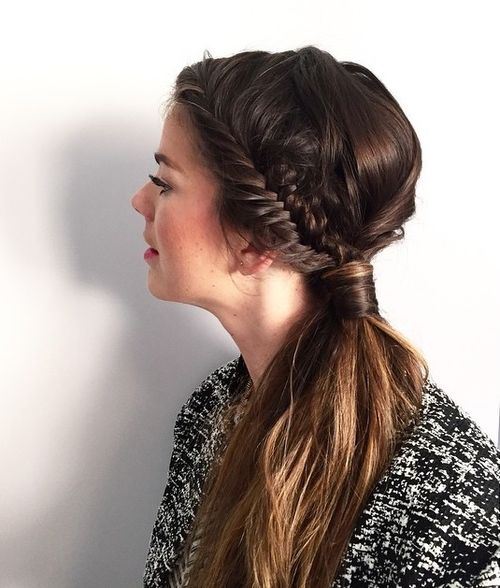 50  Pretty Easy Messy Ponytail Hairstyles You Can Try