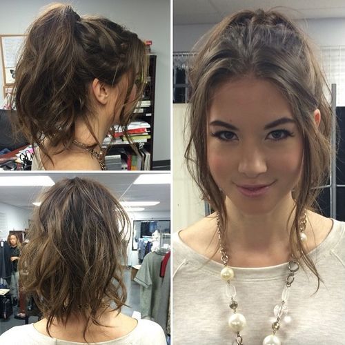 50  Pretty Easy Messy Ponytail Hairstyles You Can Try