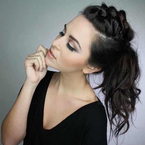 50  Pretty Easy Messy Ponytail Hairstyles You Can Try