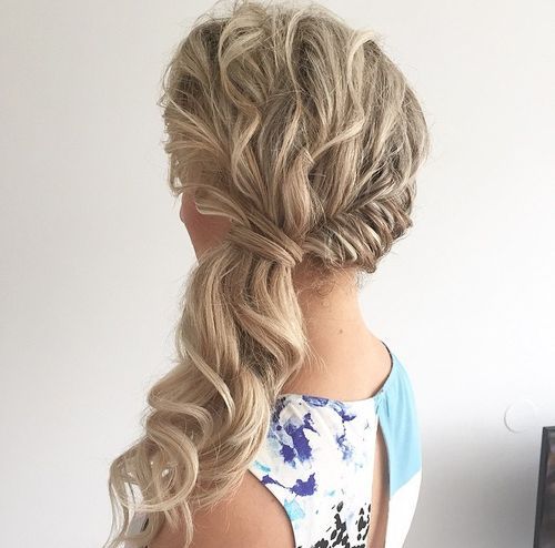 50  Pretty Easy Messy Ponytail Hairstyles You Can Try
