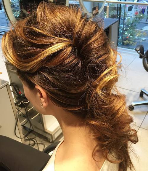 50  Pretty Easy Messy Ponytail Hairstyles You Can Try