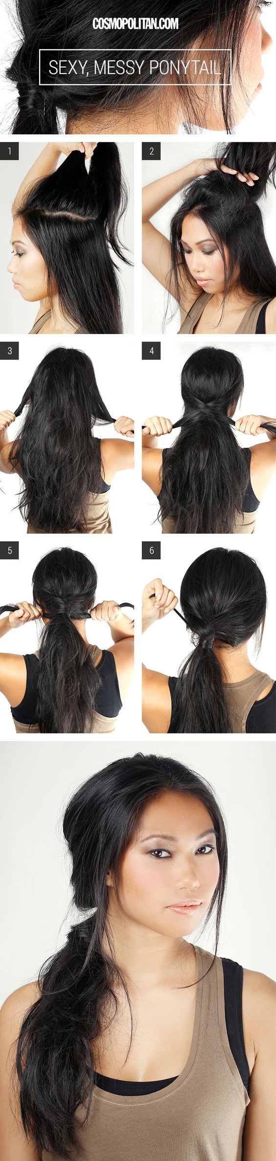 50  Pretty Easy Messy Ponytail Hairstyles You Can Try 50  Pretty Easy Messy Ponytail Hairstyles You Can Try