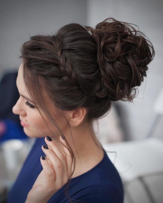 25 Chic Braided Updos for Medium Length Hair 25 Chic Braided Updos for Medium Length Hair