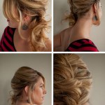 Hair Tutorial How to do a Messy Side Ponytail