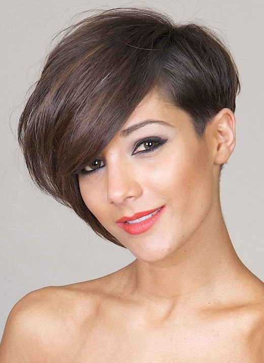 30 Short Hairstyles for Women: Asymmetric Bob Cuts