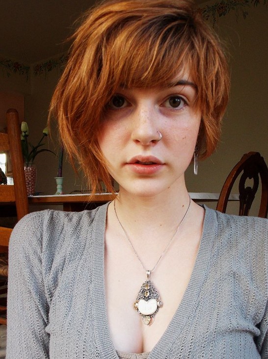 30 Short Hairstyles for Women: Asymmetrical Messy Haircuts