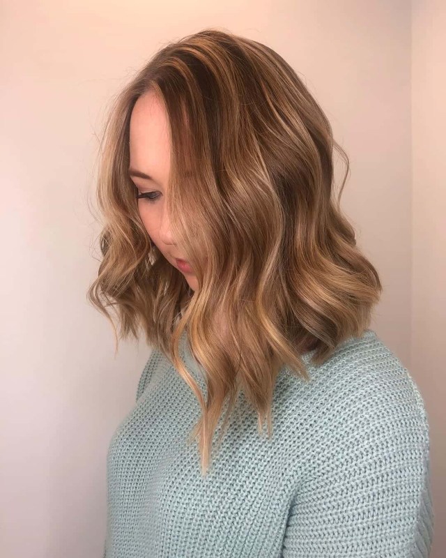 9 Lovely Lob Haircuts with Balayage 9 Lovely Lob Haircuts with Balayage