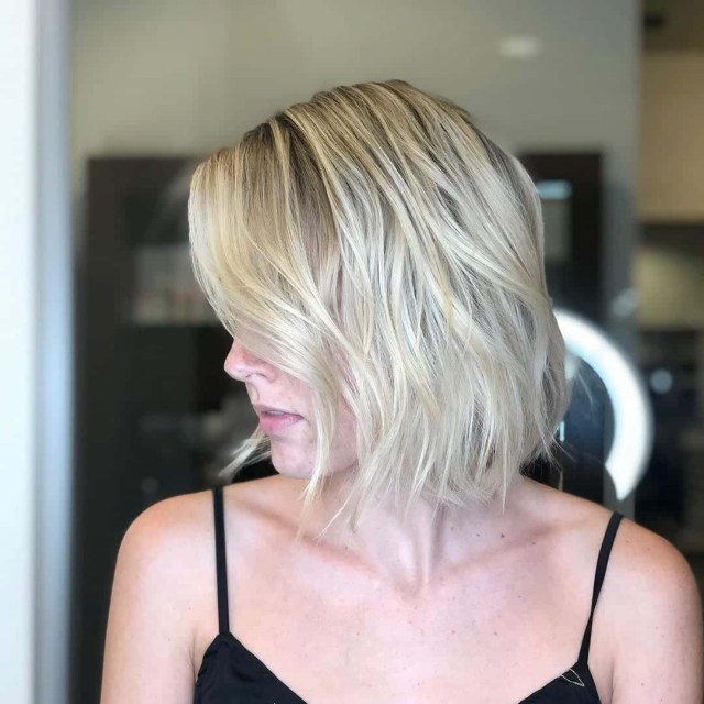 9 Lovely Lob Haircuts with Balayage 9 Lovely Lob Haircuts with Balayage
