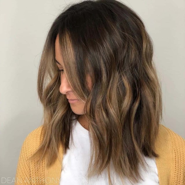 9 Lovely Lob Haircuts with Balayage 9 Lovely Lob Haircuts with Balayage