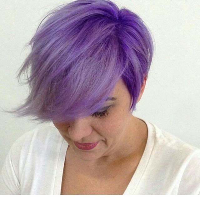 90+ Hottest Short Hairstyles: Best Short Haircuts for Women Best Short purple Haircuts for Women