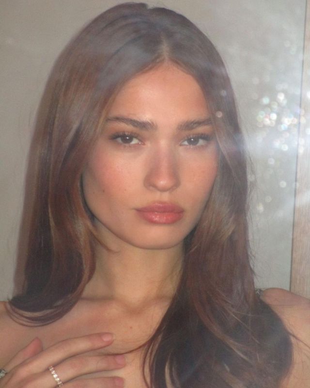90s blow dried fox cut