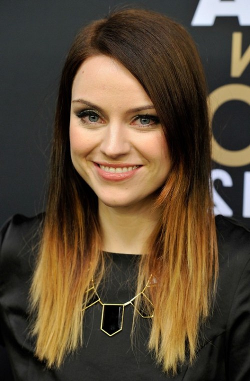 Amy MacDonald's Ombre Hair