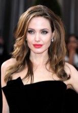 Celebrity Long Wavy Curly Hairstyles for Women Angelina Jolie Celebrity Long Wavy Curly Hairstyles
