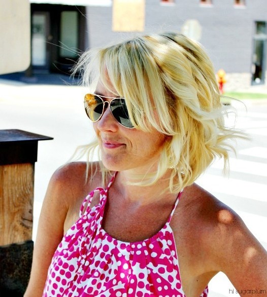 Angled Piecey Bob - Best Summer Bob Hairstyle for