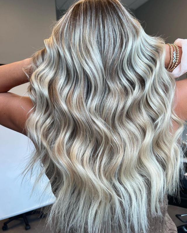 Ash blonde hair colour ideas