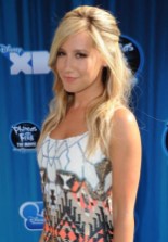 Ashley Tisdale Teased Long Blonde Half Up Half Down Hairstyle Ashley Tisdale Teased Half Up Half Down Hairstyle 2013