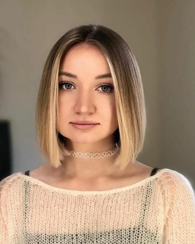 Blunt bob cut