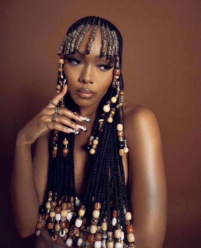 Beaded Bangs